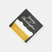 Happy Hour Brewery Bierbrauerei Party Napkins Serviette (Ecke)
