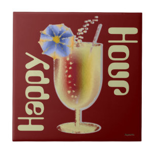 Happy Hour Cocktail Fliese