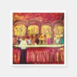 Happy Hour Cocktail Napkins Serviette