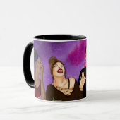 Happy Hour | Diversity Artwork Tasse (Vorderseite Links)