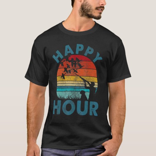 Happy Hour Duck Junting Hunter 1 T-Shirt (Vorderseite)
