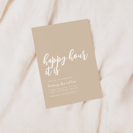 Happy Hour Es ist Cocktail Party einladen Einladung