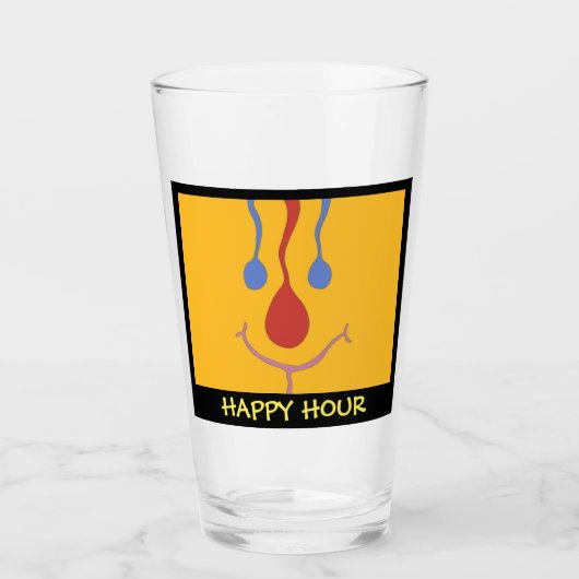 HAPPY HOUR GLAS (Vorderseite)
