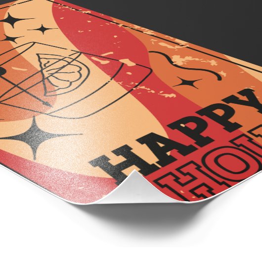 Happy Hour Haven Fotodruck (Ecke)