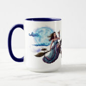 Happy Hour Hexe (Ausschnitt) Tasse (Links)