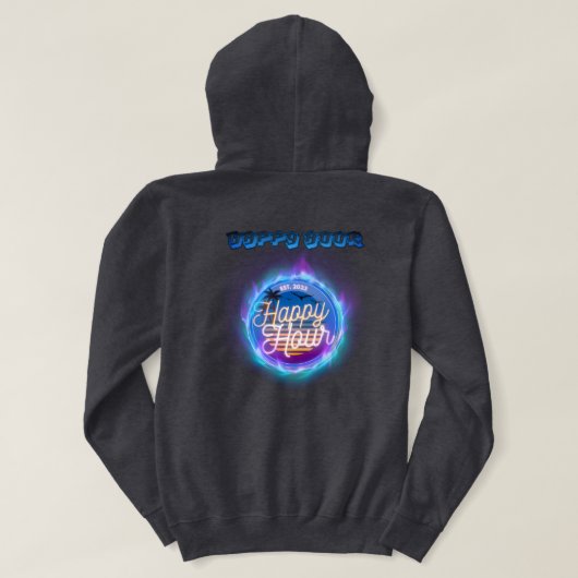 Happy Hour Hoodie (Design Rückseite)