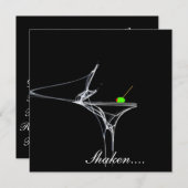 Happy Hour I Einladungen (Vorne/Hinten)