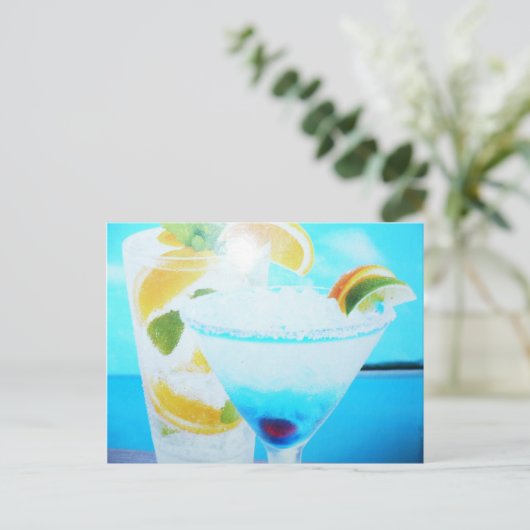 Happy Hour II Postkarte (Stehend Vorderseite)