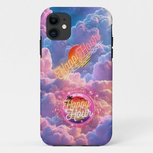 Happy Hour iPhone Case-Mate iPhone Hülle (Rückseite)