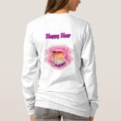 Happy Hour Langärmel T-Shirt (Rückseite)