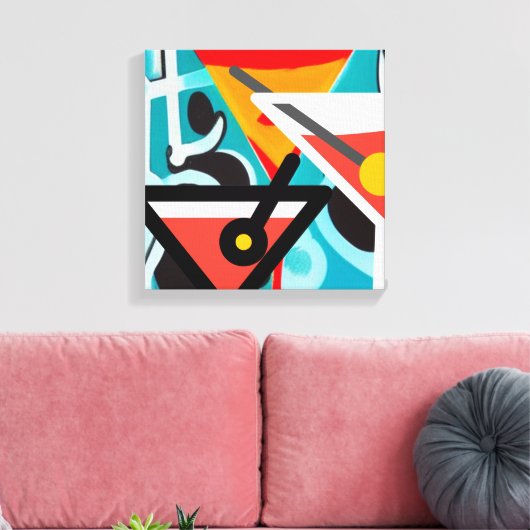 Happy Hour Leinwanddruck (Insitu (Wohnzimmer))