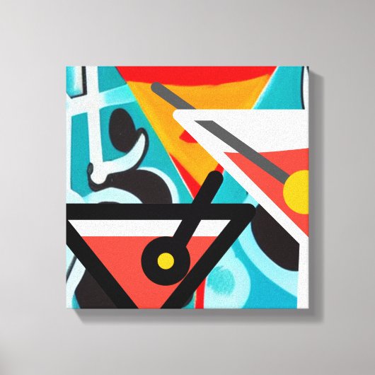 Happy Hour Leinwanddruck (Vorderseite)