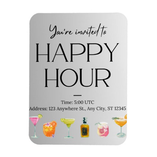 Happy Hour Magnet (Vertikal)
