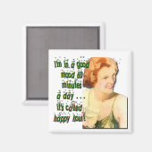 Happy Hour Magnet (Vorderseite/Rückseite)