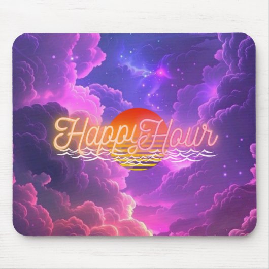Happy Hour Mouse Pad Mousepad (Vorne)
