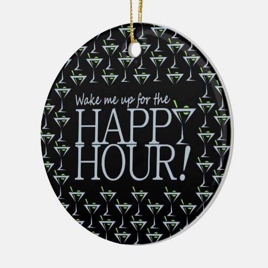 Happy Hour Ornament, anpassen Keramik Ornament (Links)