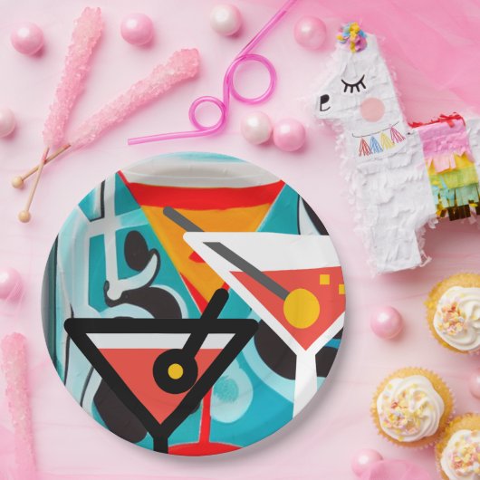 Happy Hour Pappteller (Party)