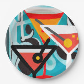 Happy Hour Pappteller (Vorderseite)