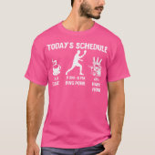 Happy Hour Ping Pong - Funny Ping Pong Pong Gesche T-Shirt (Vorderseite)