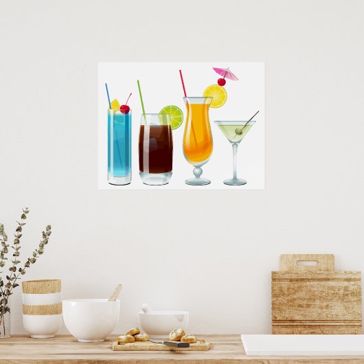 Happy Hour Poster (Küche)