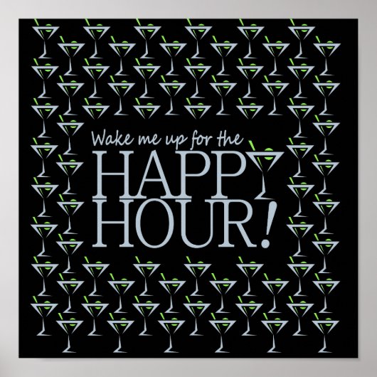 Happy Hour Poster (Vorne)