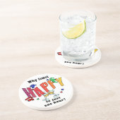 Happy Hour Sandstein Untersetzer (Seite)
