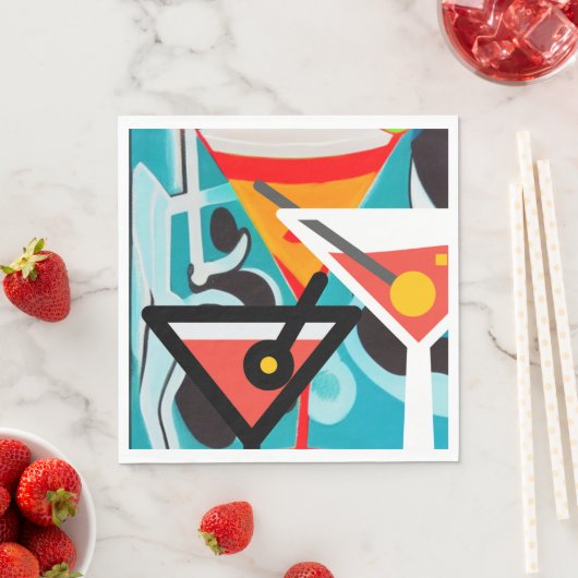 Happy Hour Serviette (Beispiel)