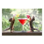 Happy Hour Squirrels Fotodruck (Vorne)