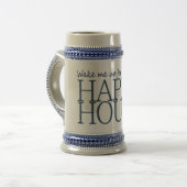 Happy Hour Tasse - wählen Sie Stil & Farbe (Vorderseite Links)