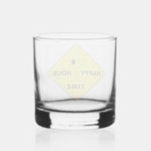 Happy Hour Time Whiskyglas (Rückseite)