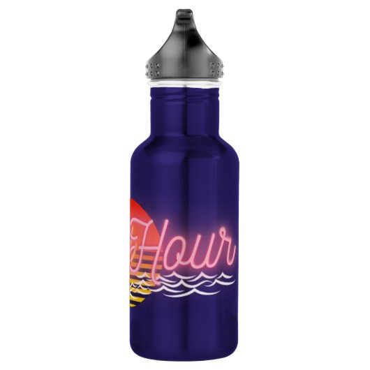 Happy Hour Water Flasche Edelstahlflasche (Rechts)