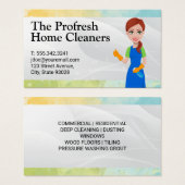 Happy House Cleaner | Maid (Vorne & Hinten)