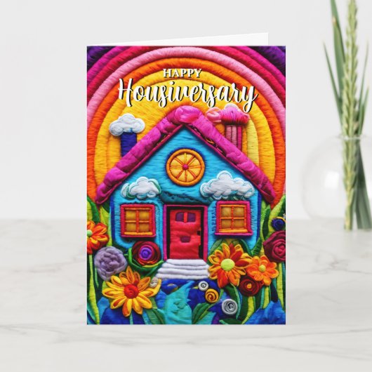 Happy House Jubiläumsausweis Karte (Vorderseite)