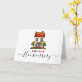 Happy House Jubiläumsausweis Karte (Gelbe Blume)