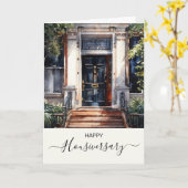 Happy House Jubiläumsausweis Karte (Gelbe Blume)