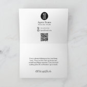 Happy House Jubiläumsreferenz Karte (Innenseite)