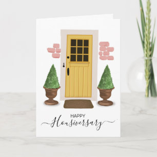 Happy House Jubiläumsreferenz Karte
