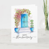 Happy House Jubiläumsreferenz Karte (Vorderseite)