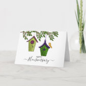 Happy House Jubiläumsreferenz Karte (Vorderseite)