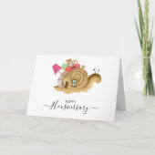 Happy House Jubiläumsreferenz Karte (Vorderseite)