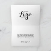 Happy House Jubiläumsreferenz Karte (Innenseite)