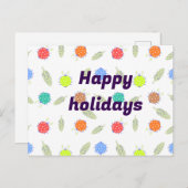 Happy Houses Custom Card Postkarte (Vorne/Hinten)