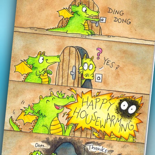 Happy Housewarming Gruß Karte