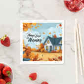 Happy Housewarming Napkins Serviette (Beispiel)