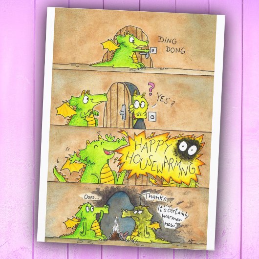 Happy Housewarming Postkarte