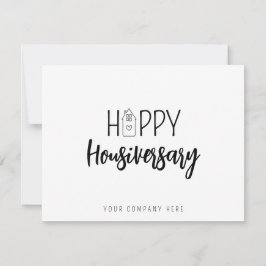Happy Housiversary Real Anwesen Karte