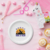 Happy Howl O Ween Howling Halloween Dog Essential  Pappteller (Party)