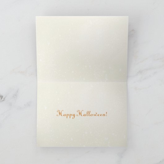 Happy Howl-o-ween Karte (Innenseite)