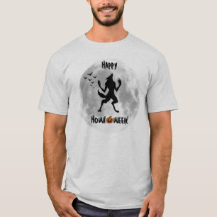 Happy Howl-o-ween Men's Funny T - Shirt