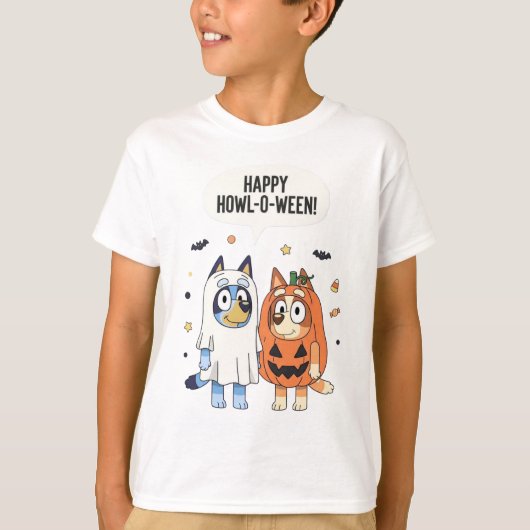 Happy Howl-o-Ween Tee (Vorderseite)